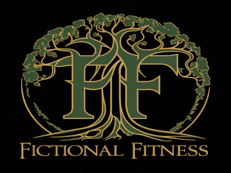 Fictional Fitness logo design by salim