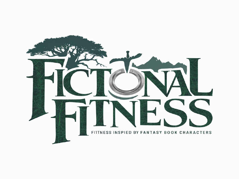 Fictional Fitness logo design by salim