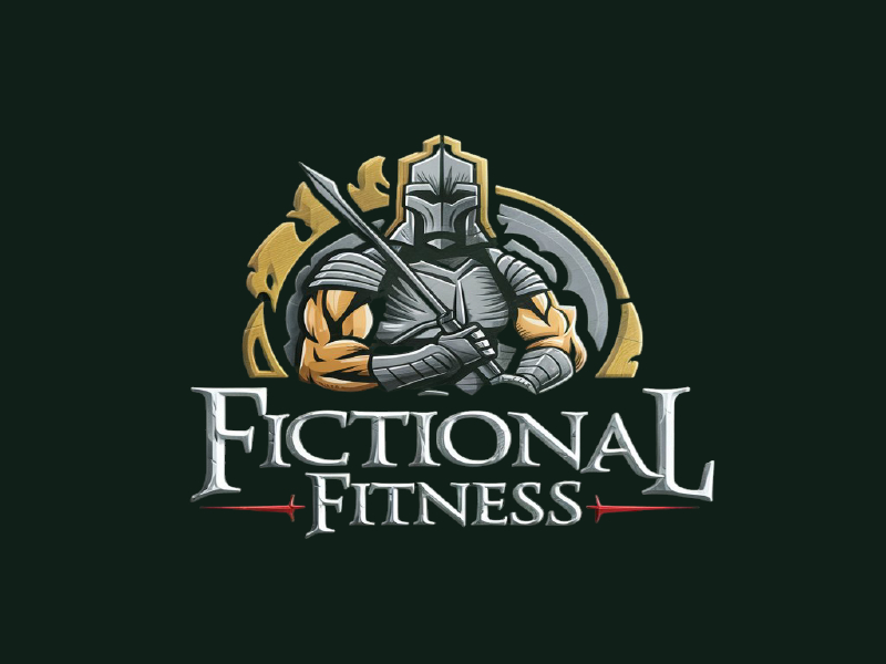 Fictional Fitness logo design by salim