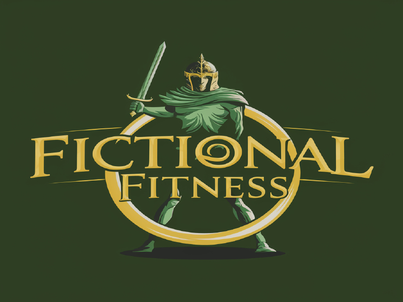 Fictional Fitness logo design by salim