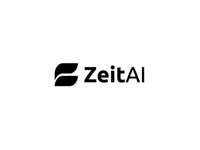 Zeit AI logo design by Marianne