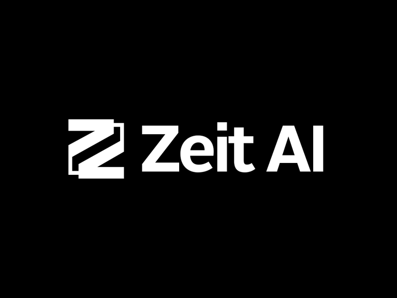 Zeit AI logo design by Abril