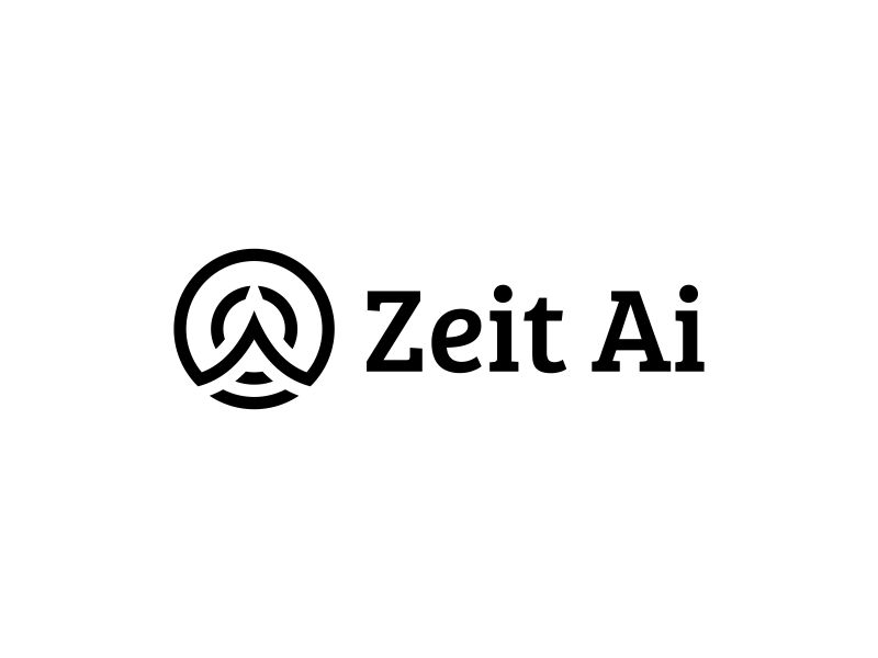 Zeit AI logo design by scania