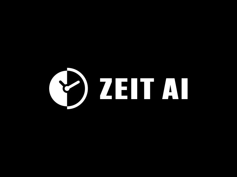 Zeit AI logo design by ingepro