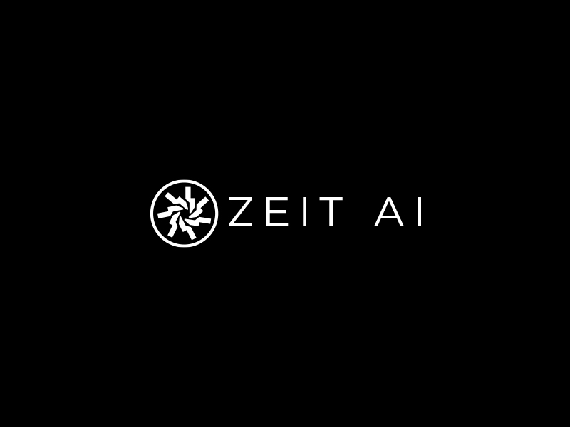 Zeit AI logo design by Abril