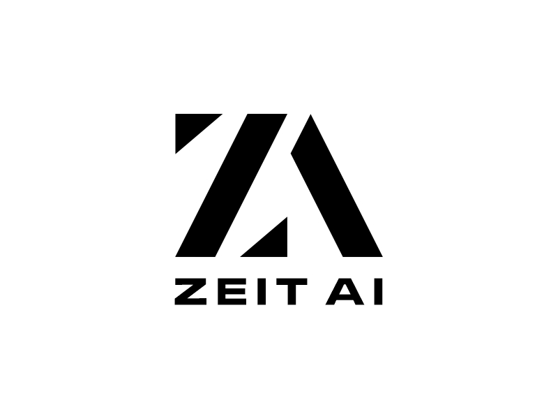 Zeit AI logo design by hunter$