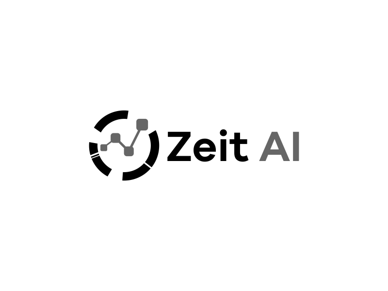 Zeit AI logo design by luckyprasetyo