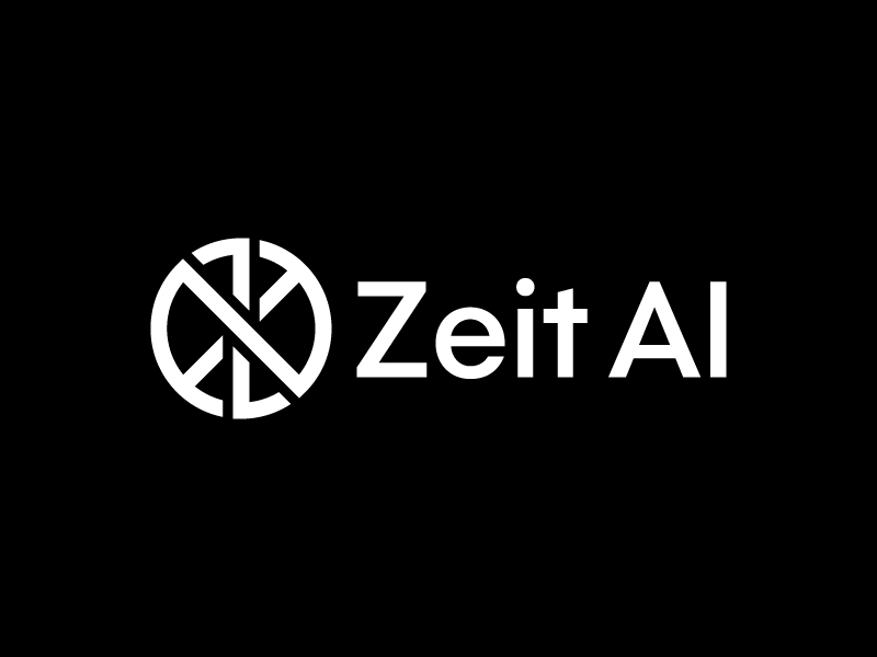 Zeit AI logo design by oindrila chakraborty