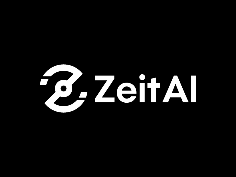 Zeit AI logo design by oindrila chakraborty