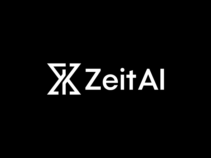 Zeit AI logo design by oindrila chakraborty