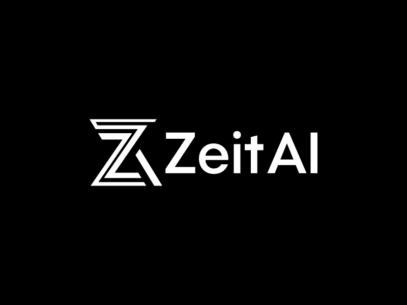 Zeit AI logo design by oindrila chakraborty