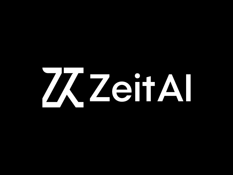 Zeit AI logo design by oindrila chakraborty