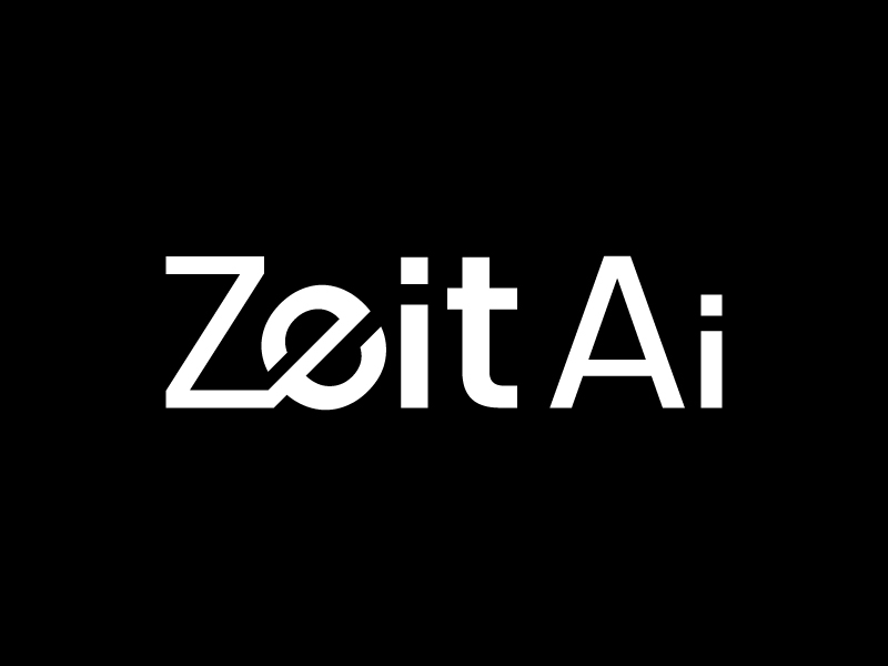 Zeit AI logo design by oindrila chakraborty