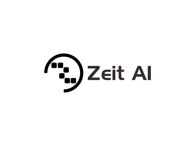 Zeit AI logo design by luckyprasetyo