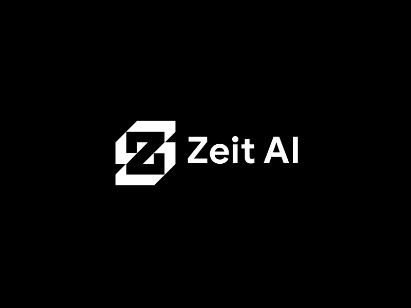 Zeit AI logo design by berkah271