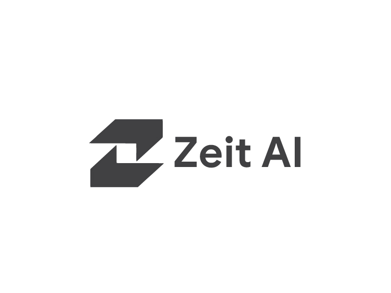 Zeit AI logo design by berkah271