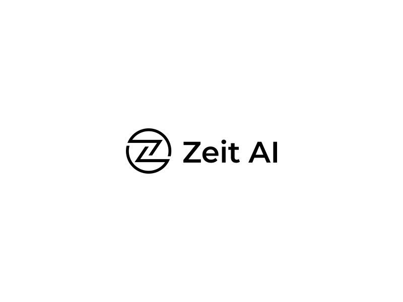 Zeit AI logo design by oke2angconcept