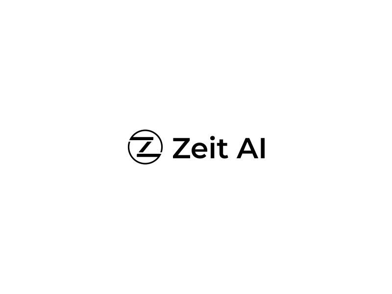 Zeit AI logo design by oke2angconcept