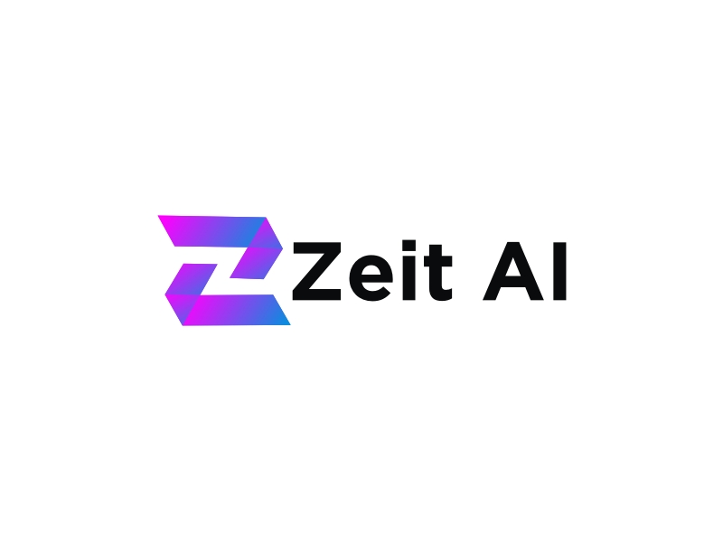 Zeit AI logo design by clayjensen