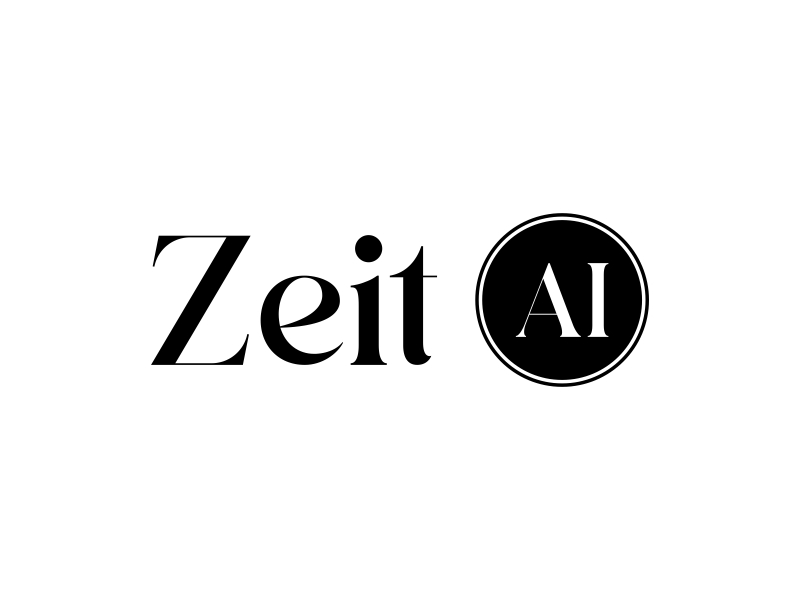 Zeit AI logo design by artery