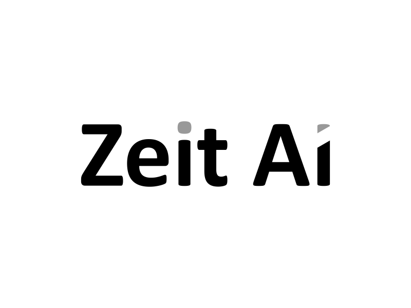 Zeit AI logo design by artery