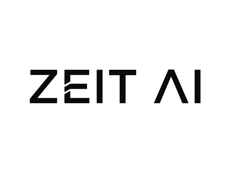 Zeit AI logo design by cintya