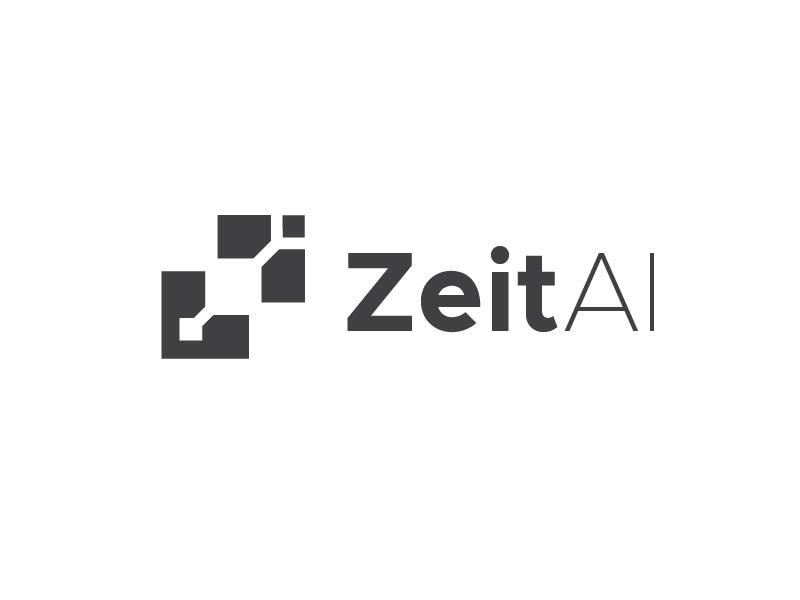 Zeit AI logo design by biaggong