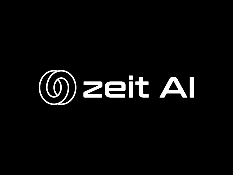 Zeit AI logo design by siti fajar