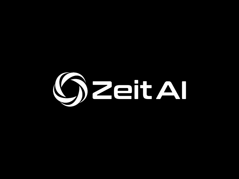 Zeit AI logo design by siti fajar