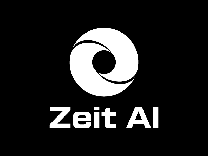 Zeit AI logo design by siti fajar