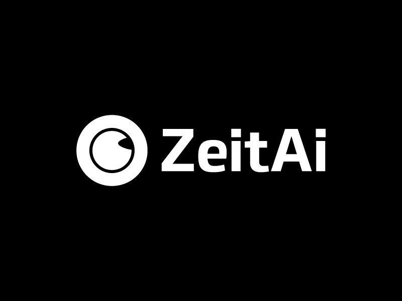 Zeit AI logo design by siti fajar