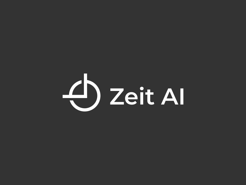 Zeit AI logo design by rezadesign