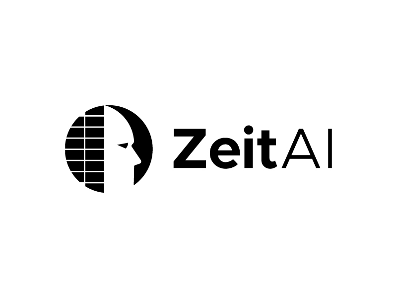 Zeit AI logo design by lokiasan