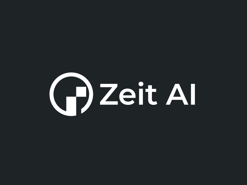 Zeit AI logo design by superbeam