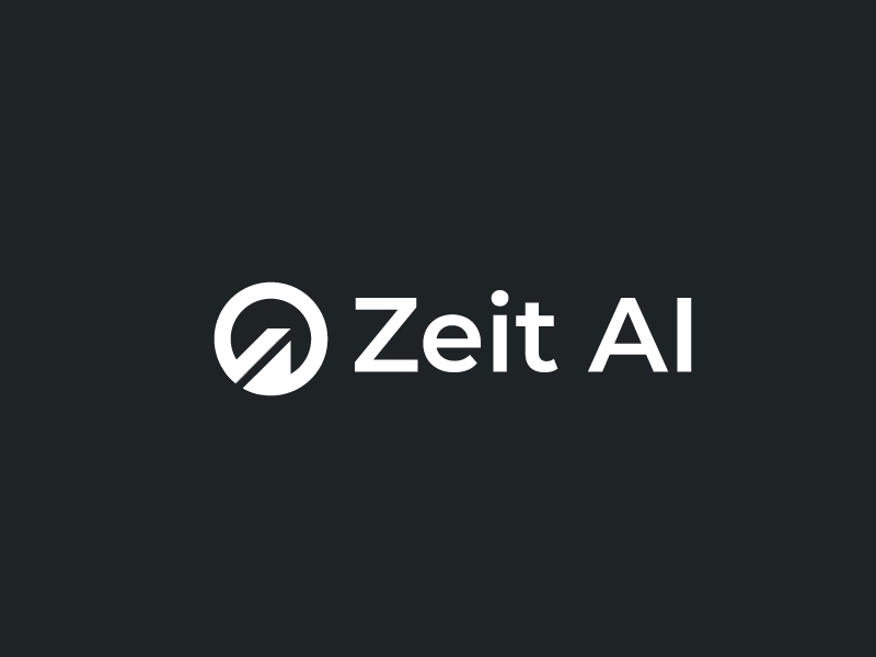 Zeit AI logo design by superbeam