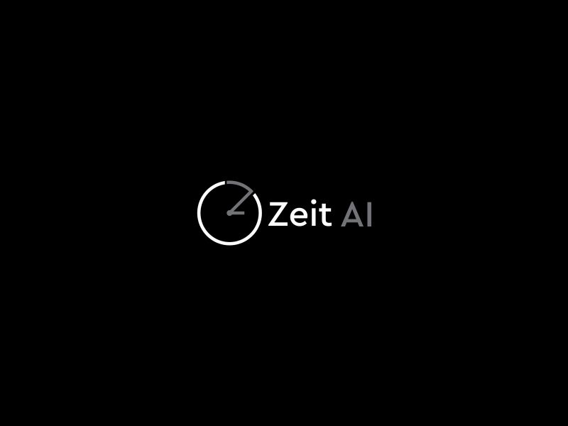 Zeit AI logo design by hopee