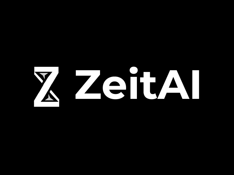 Zeit AI logo design by csnrlab