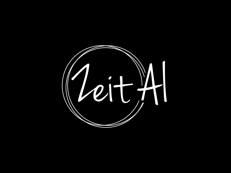 Zeit AI logo design by Gwerth