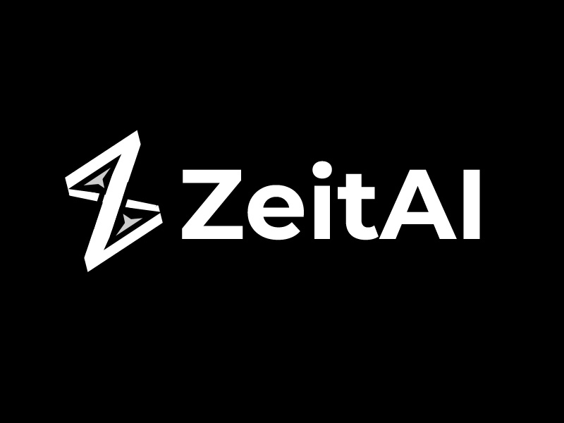 Zeit AI logo design by csnrlab