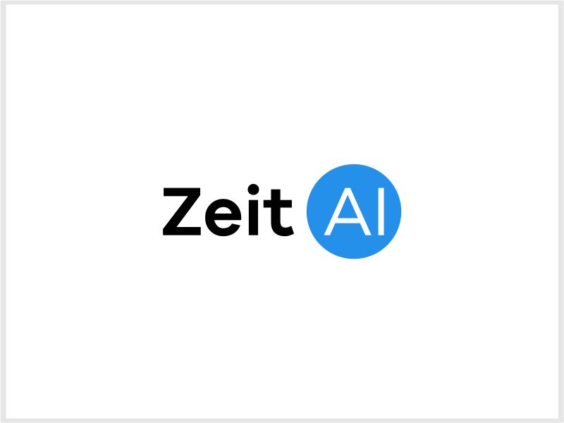 Zeit AI logo design by Avro