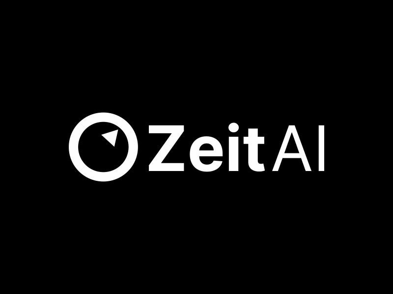 Zeit AI logo design by agus