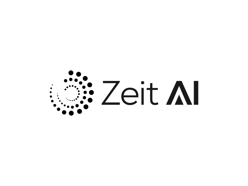 Zeit AI logo design by qqdesigns