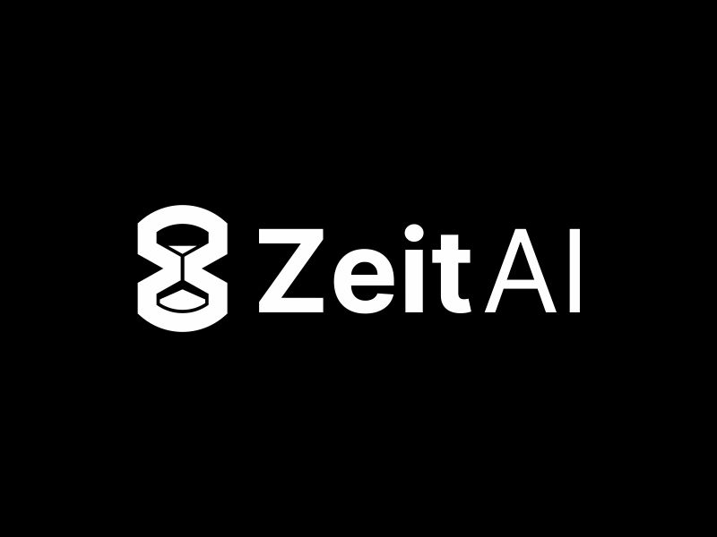 Zeit AI logo design by agus