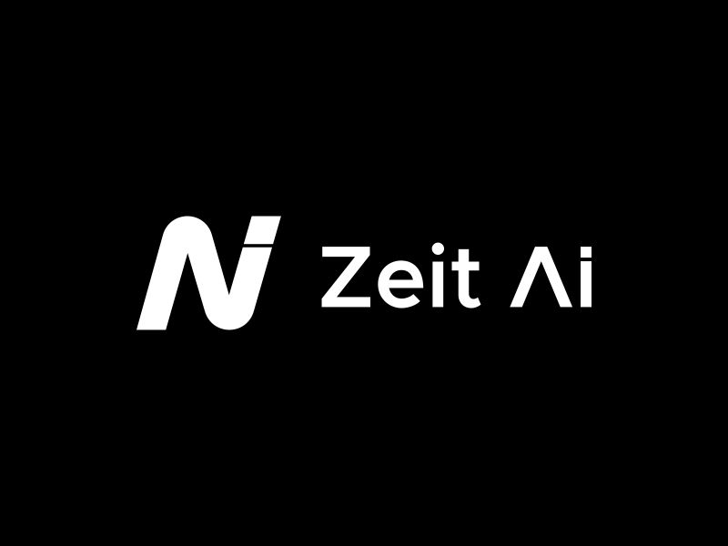 Zeit AI logo design by rizuki