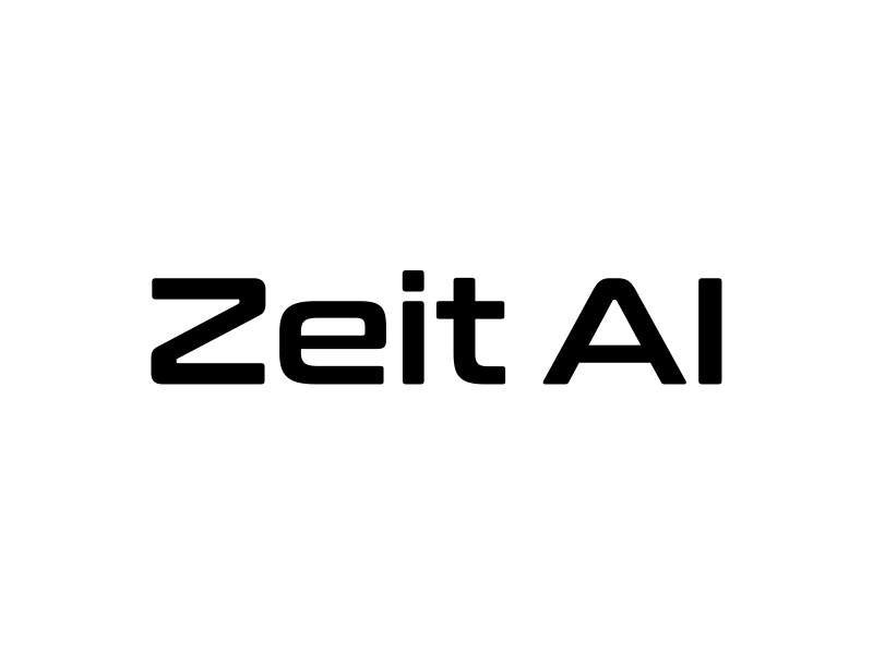 Zeit AI logo design by cintoko