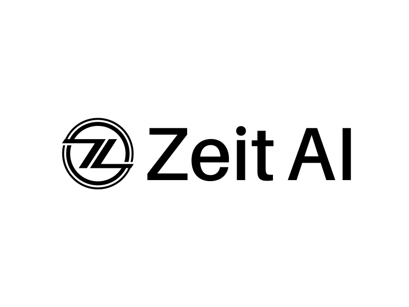 Zeit AI logo design by cintoko