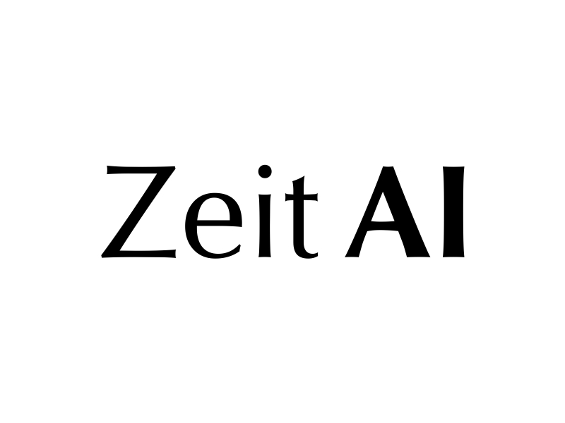 Zeit AI logo design by cintoko