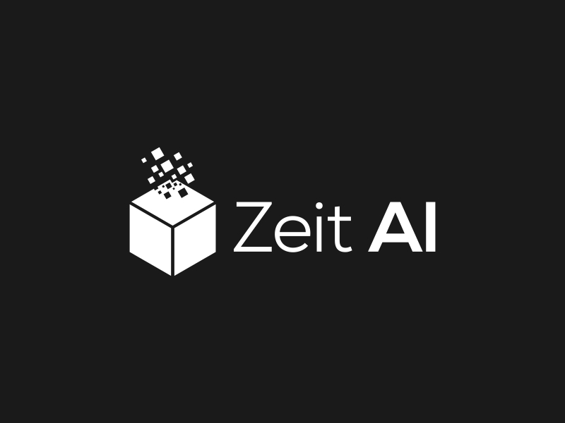 Zeit AI logo design by qqdesigns