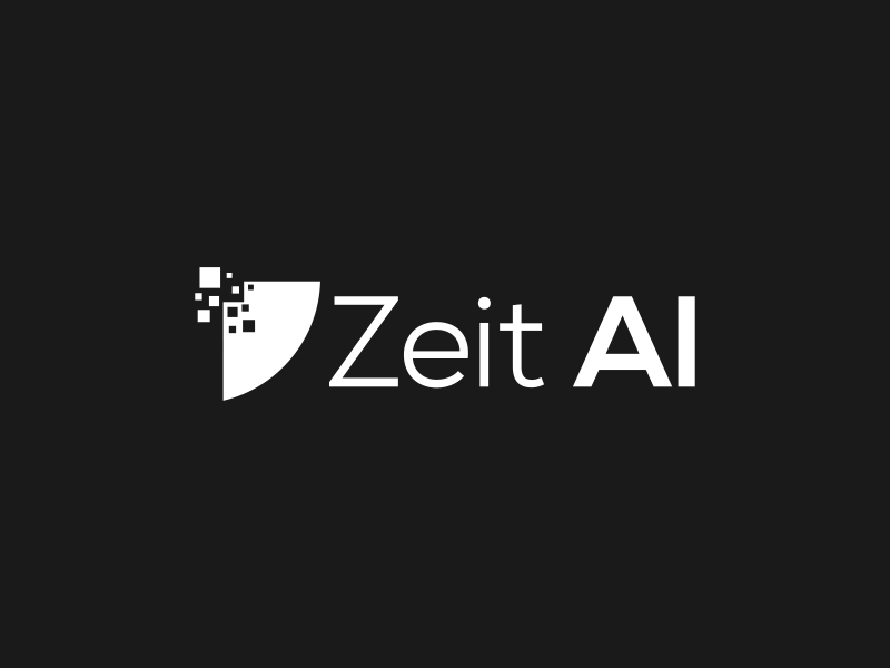 Zeit AI logo design by qqdesigns