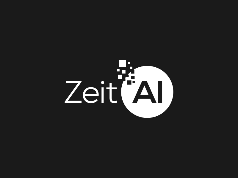 Zeit AI logo design by qqdesigns